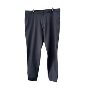 Rhone Men’s Golf Resort Joggers Black Performance Stretch Flex Fabric size 35